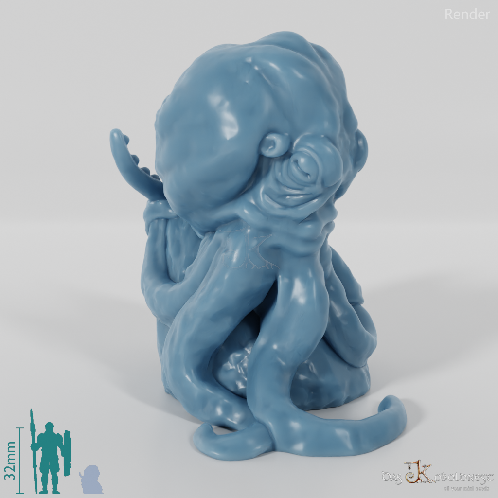 Tintenfisch - Wütender Oktopus 01