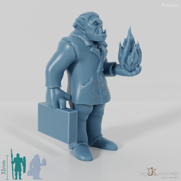 Ork-Geschäftsmagier