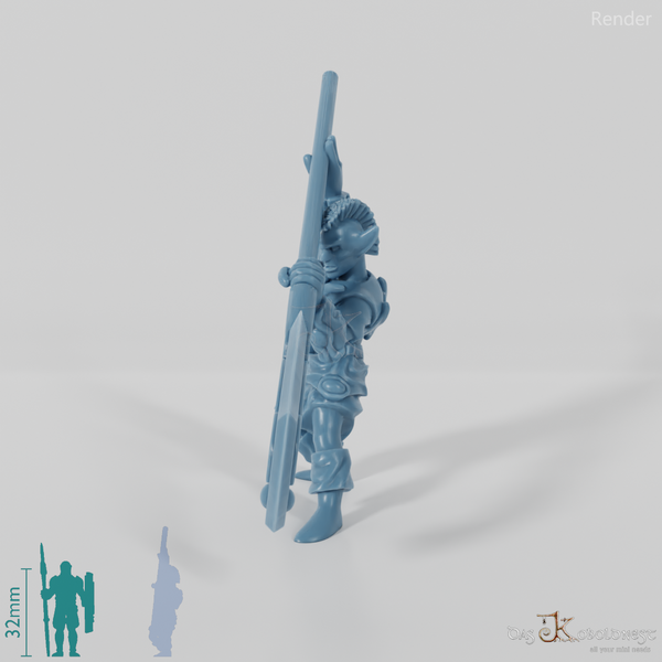 Dunkelelfen-Krieger 01