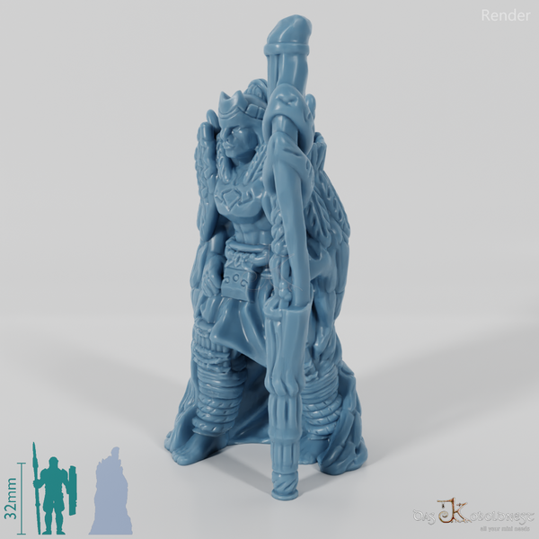 Krieger der Adlermaske