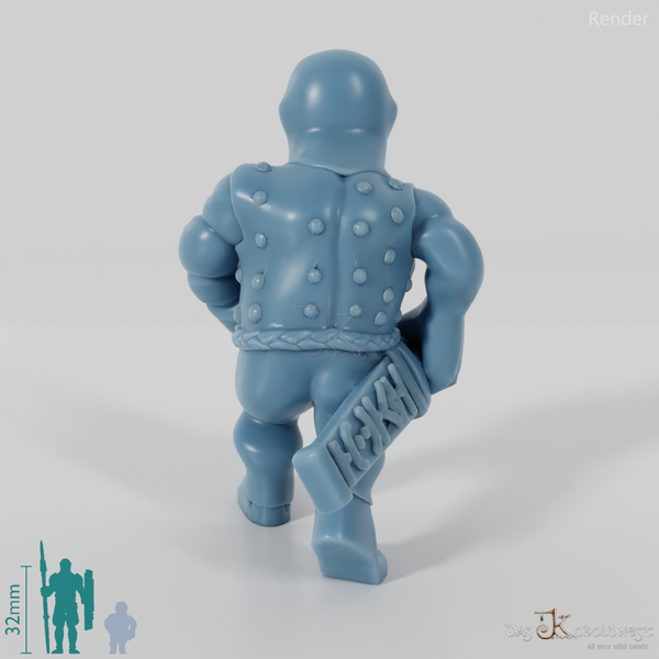 Halbling mit Krabbenhand