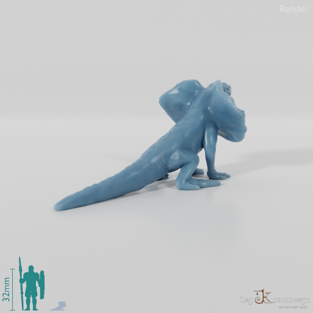 Eidechse - Kragenechse 01