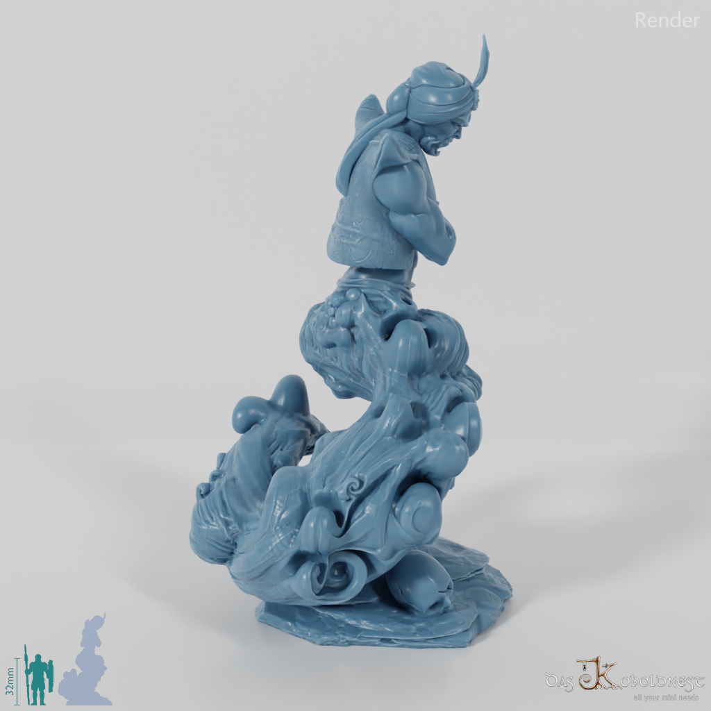 Dschinn aus der Flasche