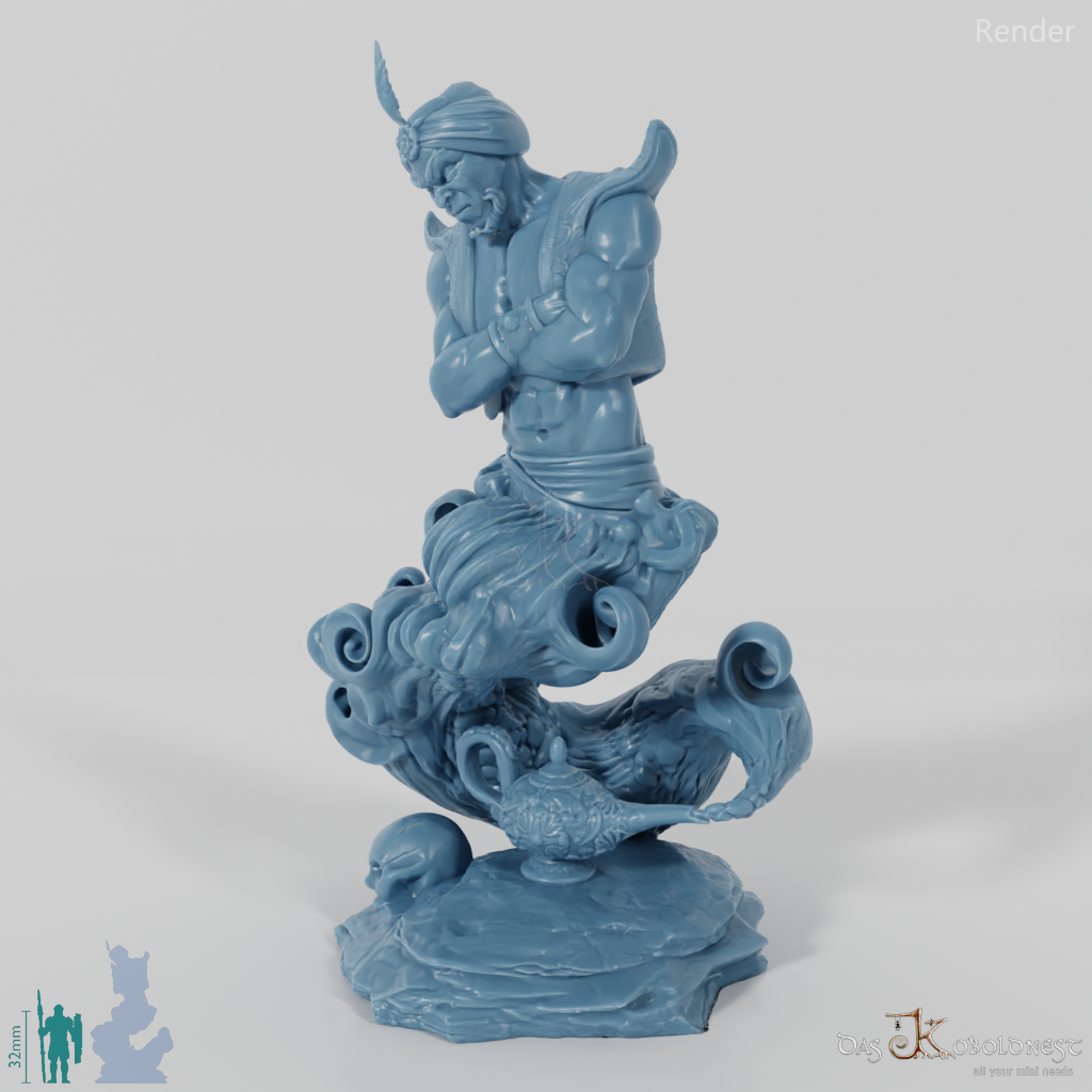 Dschinn aus der Flasche