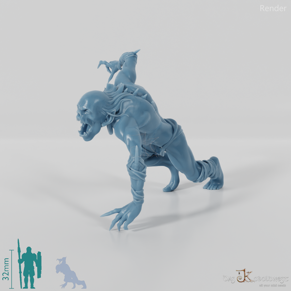 Anstürmender Ghoul 01