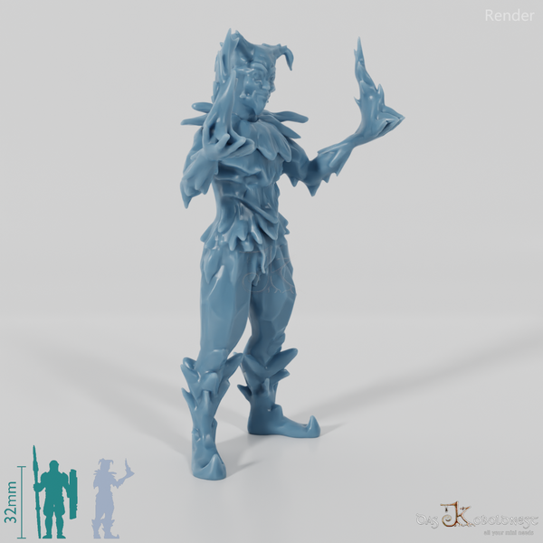 Eisiger Hofnarr (mit Zaubereffekt)