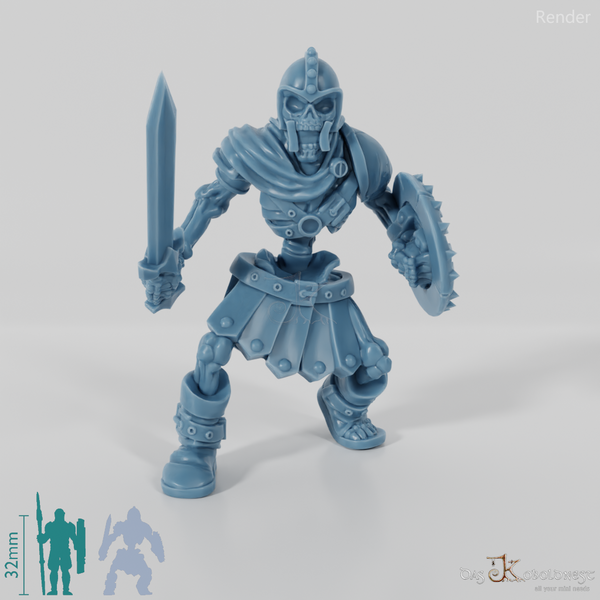 Unnachgiebiger Skelettkrieger 02