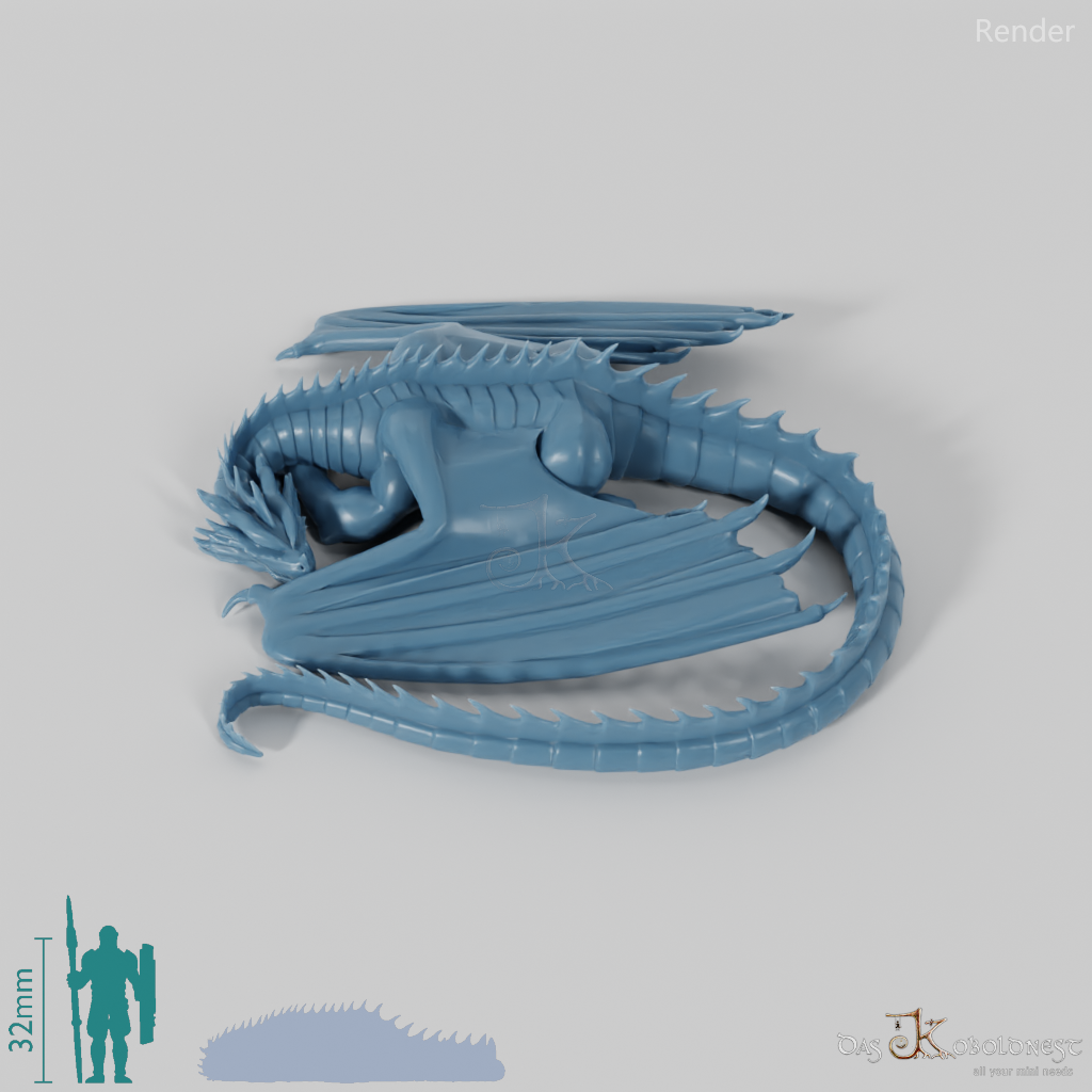 Drache - Schlafender Drache