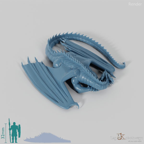 Drache - Schlafender Drache