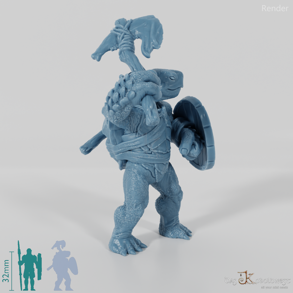 Schildkrötenvolk-Kämpfer 02