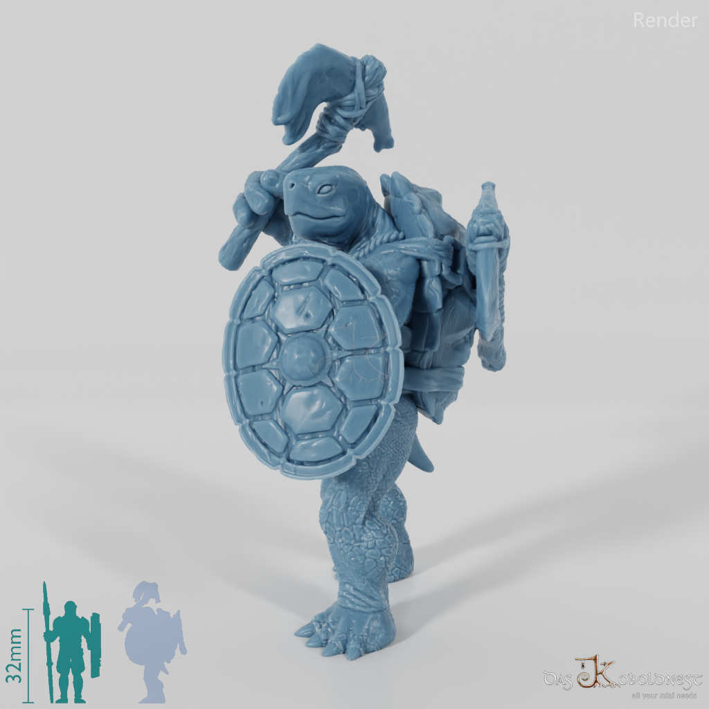 Schildkrötenvolk-Kämpfer 02