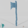 Sharp war axe