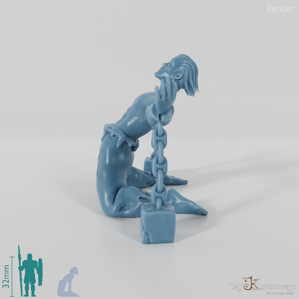 Angeketteter Gefangener