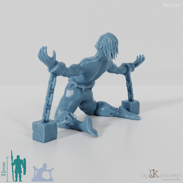 Angeketteter Gefangener