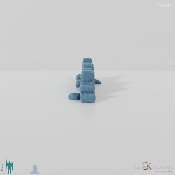 Mauer - Verfallene Natursteinmauer 10