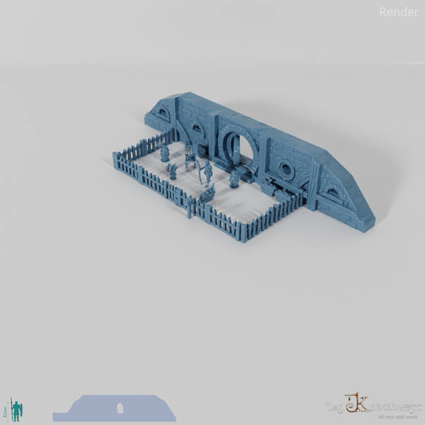 Dioramaset Halblinghöhle