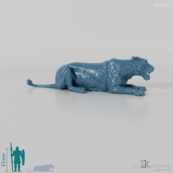 Raubkatze - Löwin 04