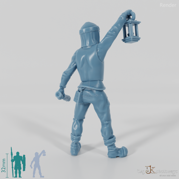 Torwache mit Laterne