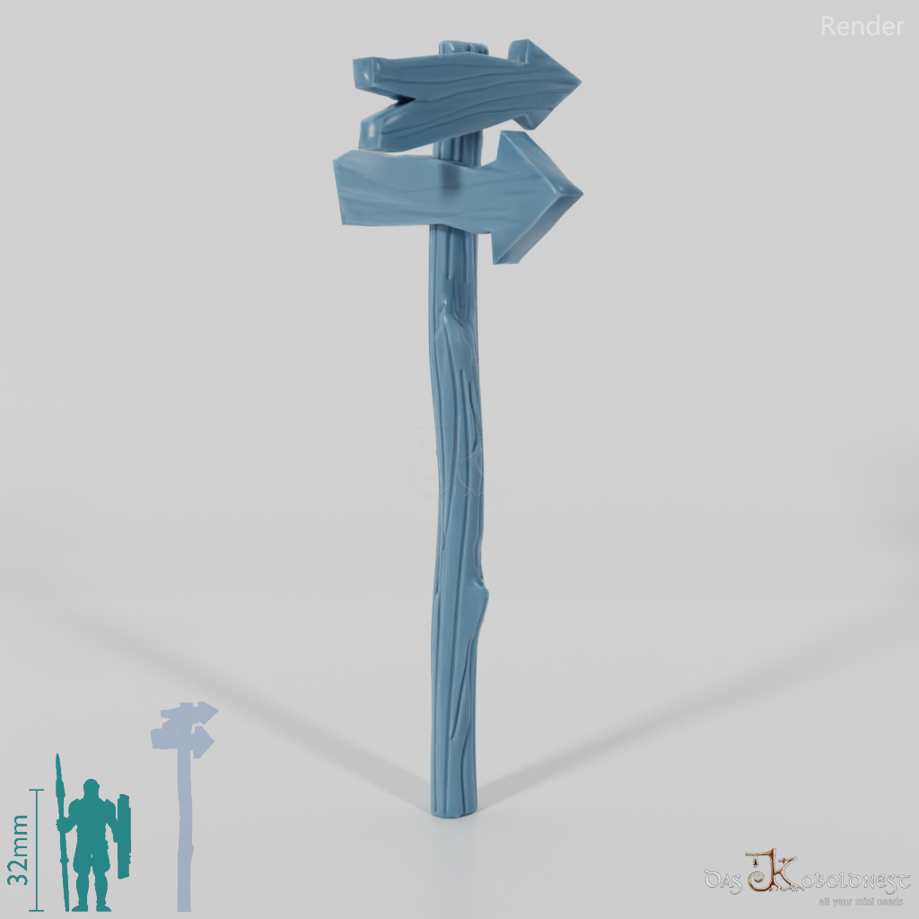 Wegweiser - Cartoon 03