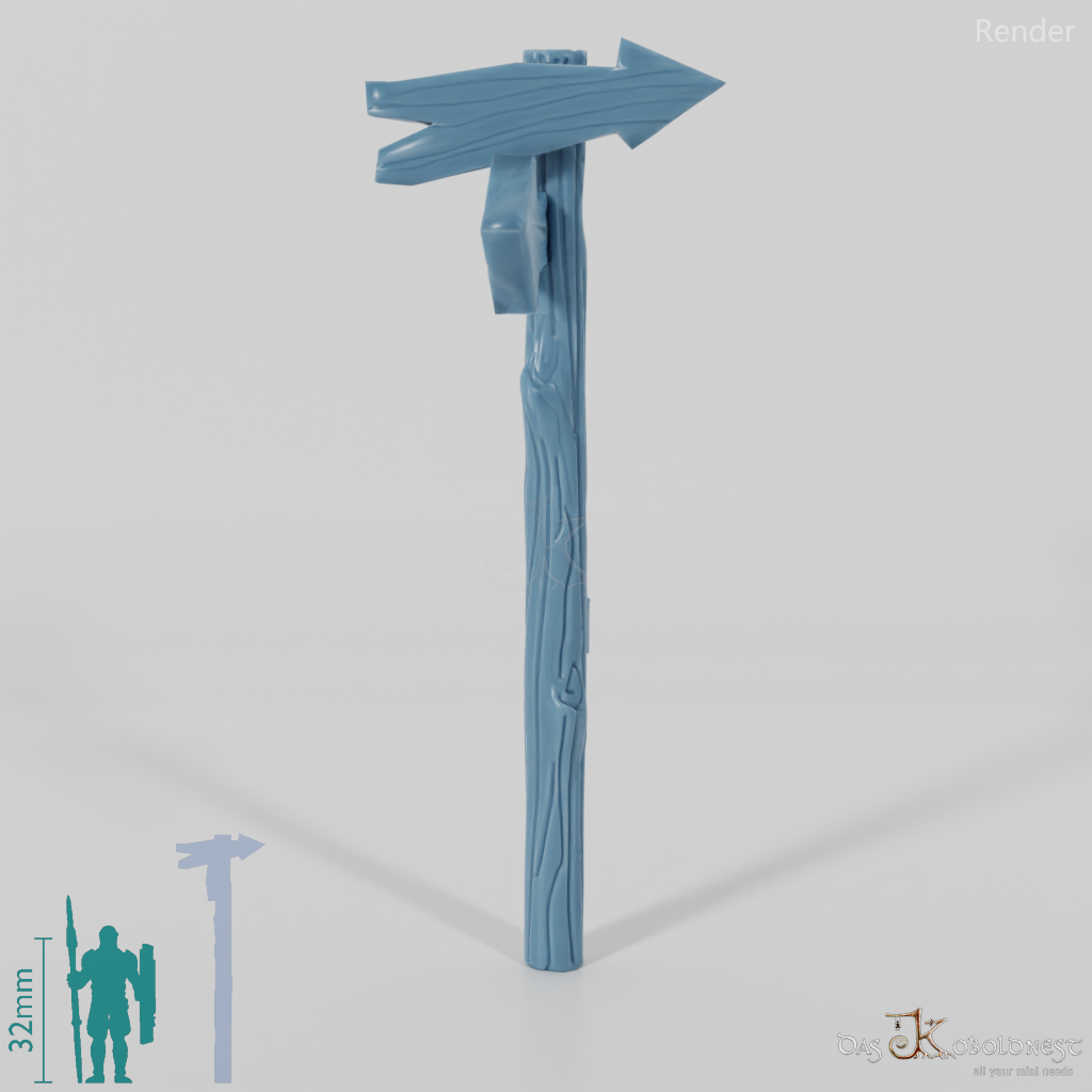 Wegweiser - Cartoon 03