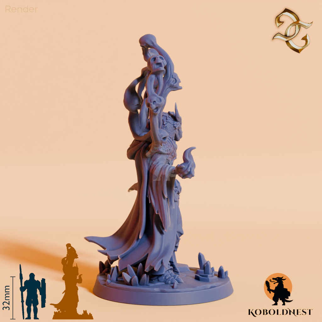 Aethrys Embermind, Drachenvolk-Nekromant
