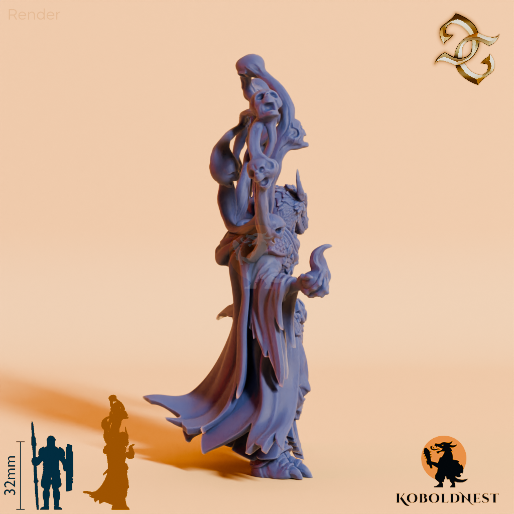 Aethrys Embermind, Drachenvolk-Nekromant