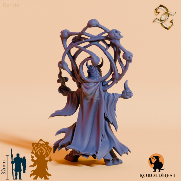 Aethrys Embermind, Drachenvolk-Nekromant