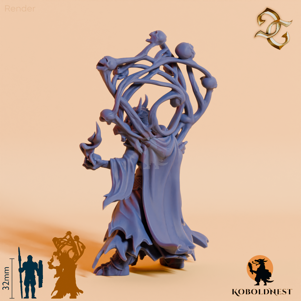 Aethrys Embermind, Drachenvolk-Nekromant