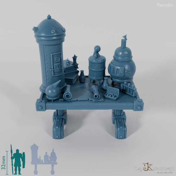 Alchemielabor - Großer Alchemietisch