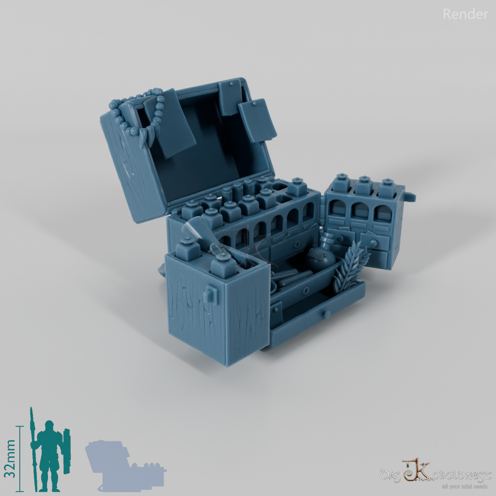 Alchemielabor - Großer Alchemiekoffer