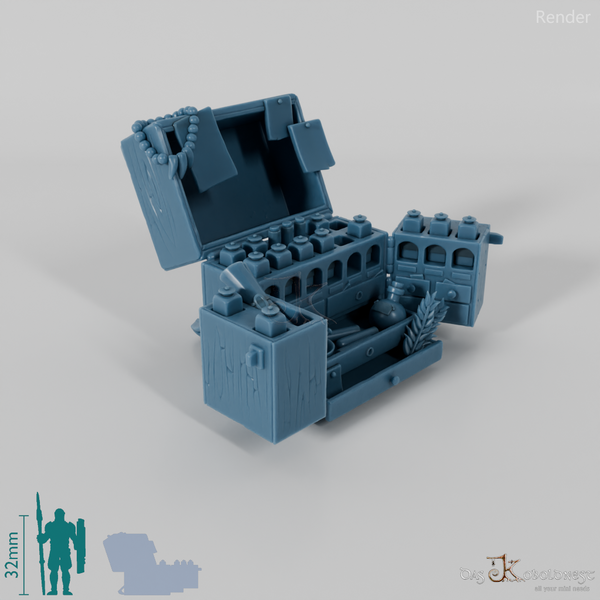 Alchemielabor - Großer Alchemiekoffer