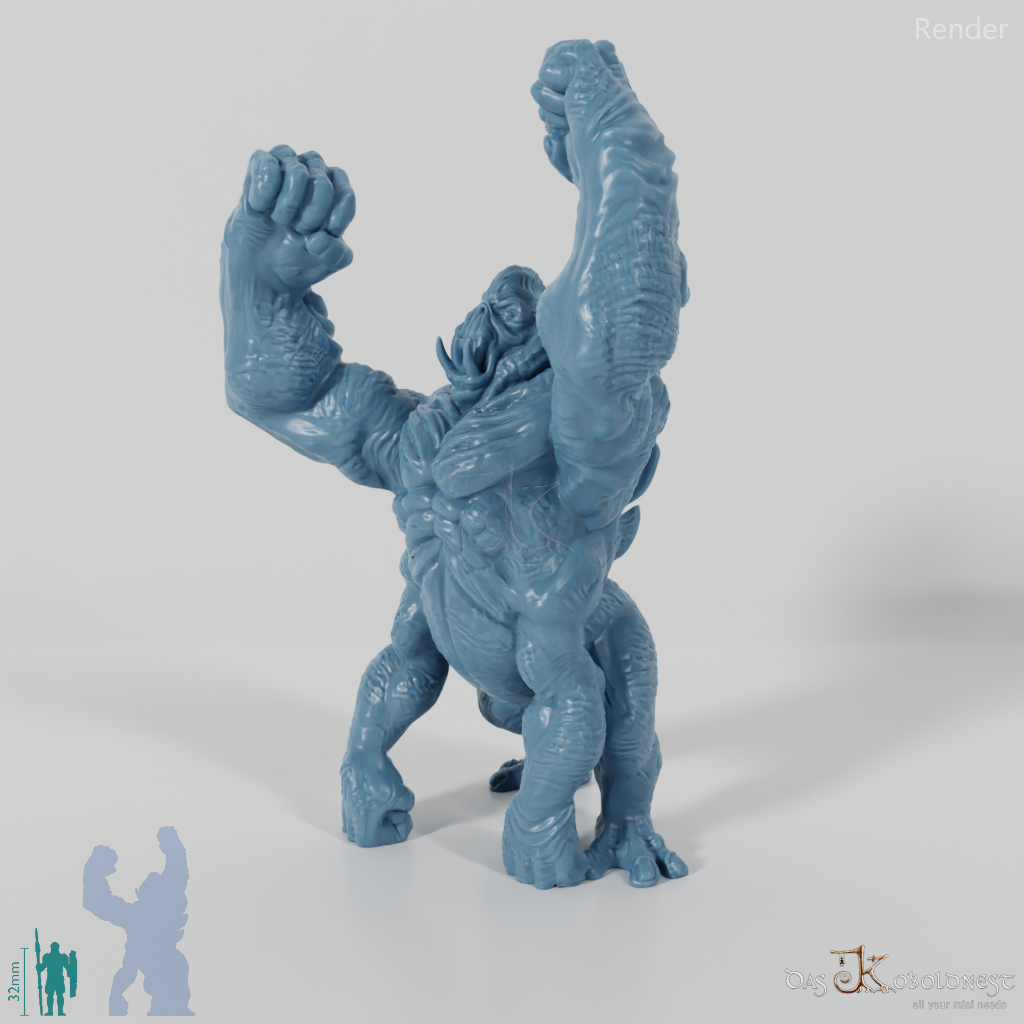 Außerirdisches Affenwesen