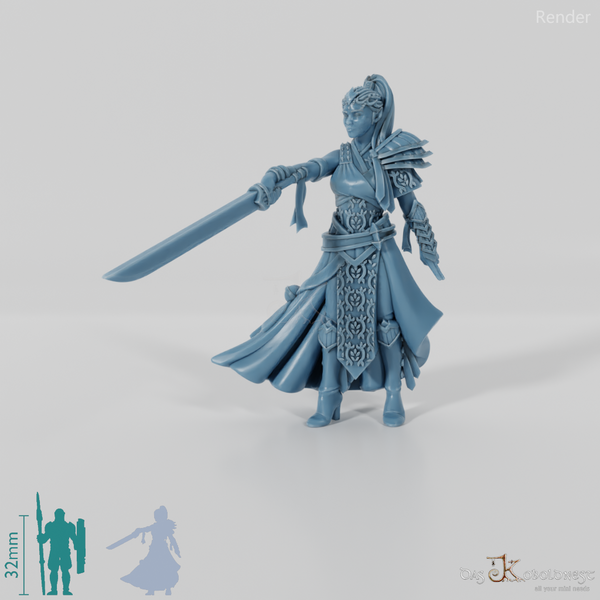 General - Qan Elyse I, the Dragon Queen (Alpha-Entwurf) - Allaria - BoV