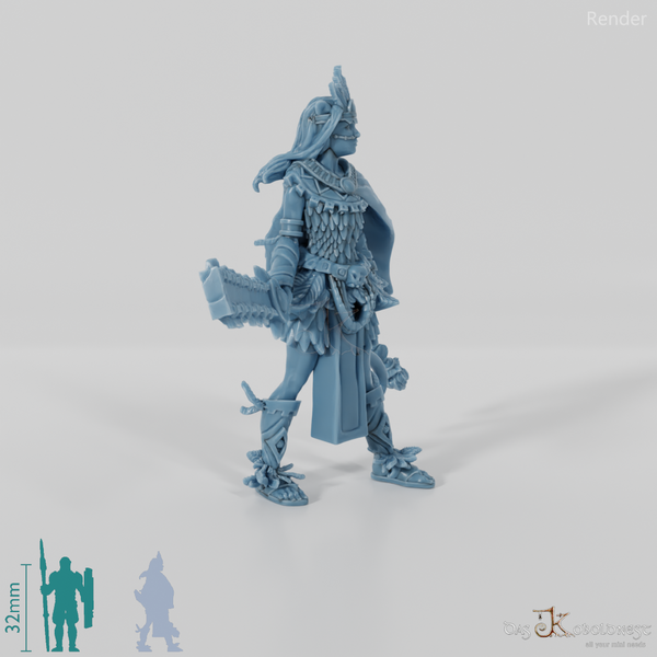 General - Eirándi of Nine Thunders (Alpha-Entwurf) - Nahuac - BoV