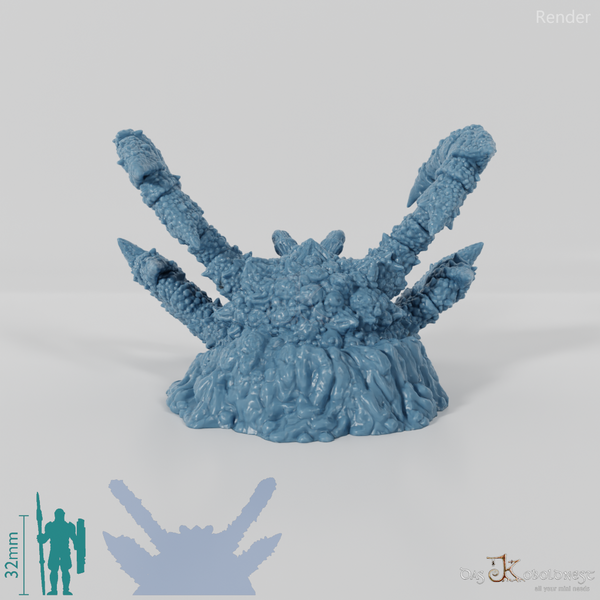 Uralte Höhlenspinne