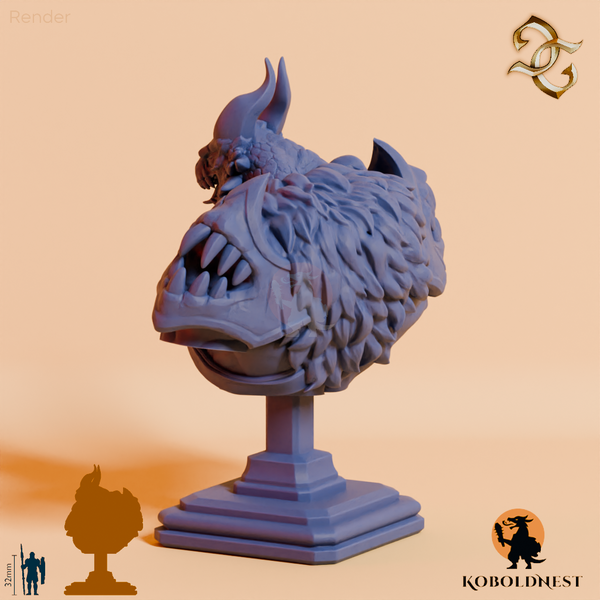 Büste - Ard'Grag, Captain der Echsenkavallerie