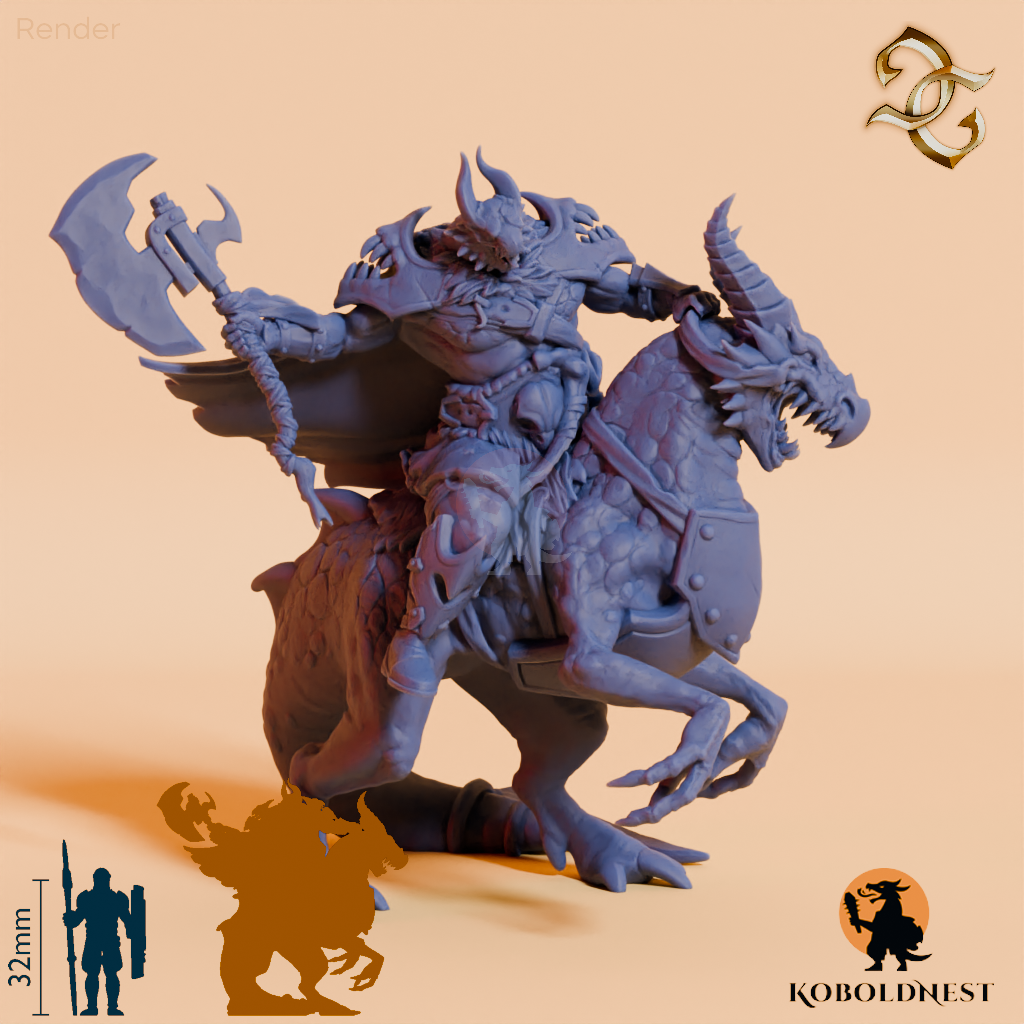 Ard'Grag, Captain der Echsenkavallerie
