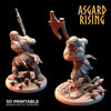 Nordischer Berserker mit Zweihandaxt