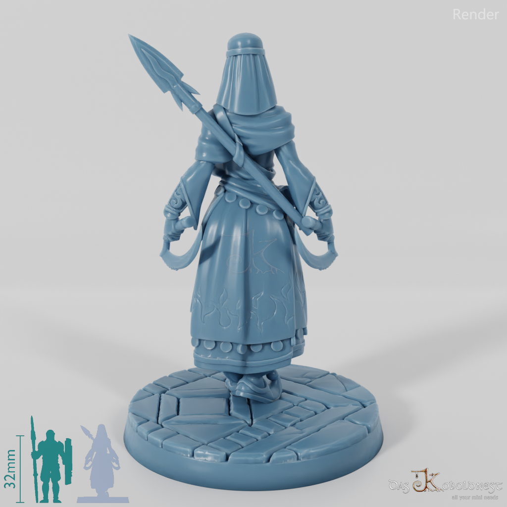 Azra der Wind, Menschen-Assassine mit Sicheln