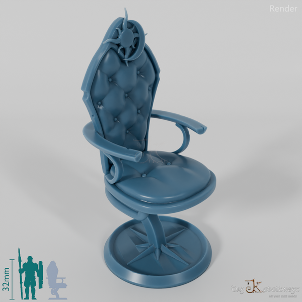 Astronomielabor - Gepolsterter Schreibtischstuhl