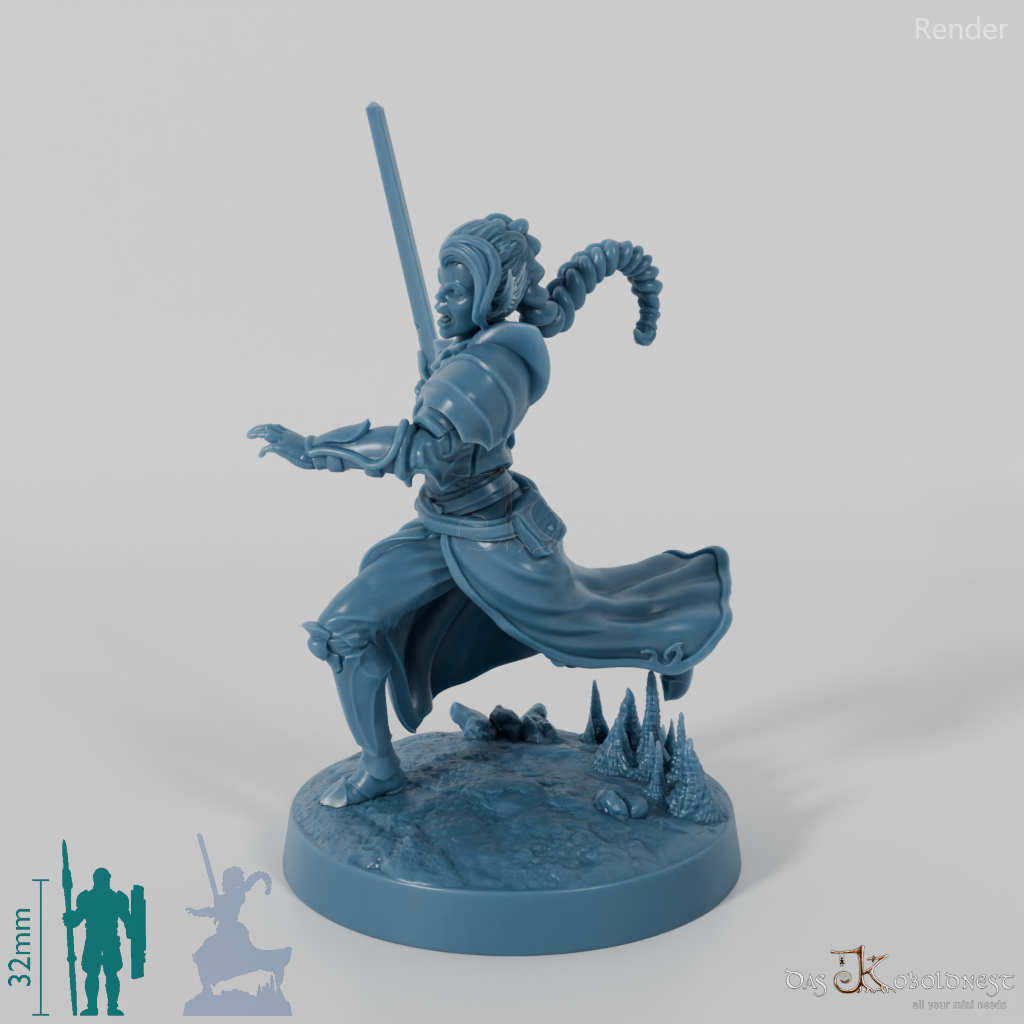 Ath'eria, Astralvolk-Kriegerin