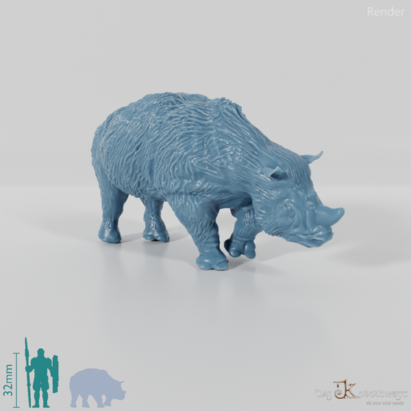 Coelodonta antiquitatis 06 (Jungtier) - JJP