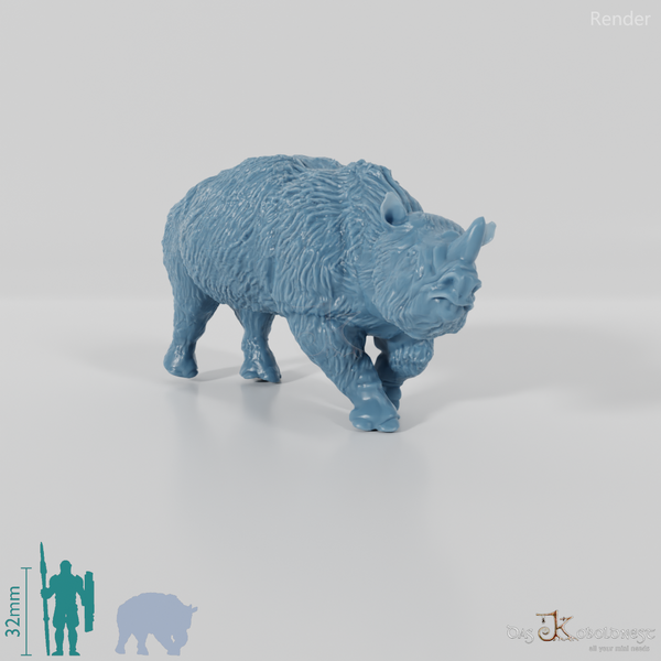 Coelodonta antiquitatis 07 (Jungtier) - JJP