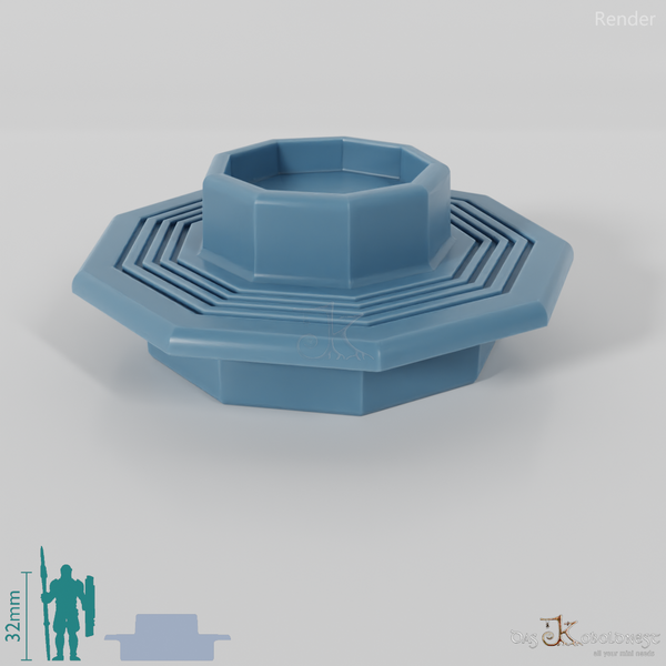 Sitzrondell mit Pflanzbereich