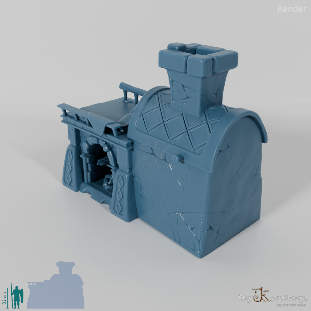 Bäckerei - Großer Brotbackofen