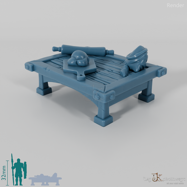 Bäckerei - Niedriger Backtisch