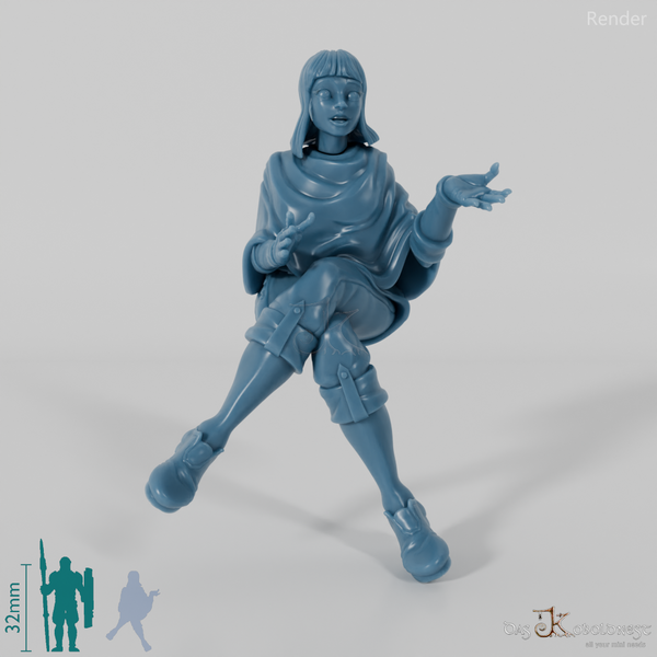 Friseursalon - Kundin B