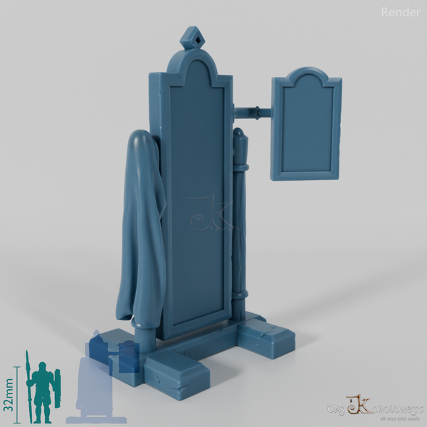 Friseursalon - Frisierspiegel