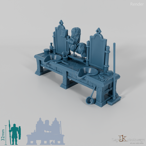 Friseursalon - Waschstation