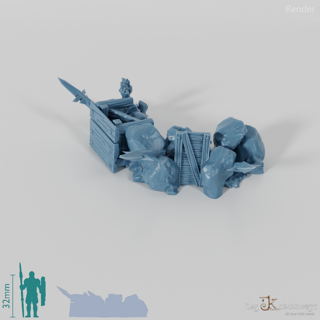 Barrikade - Improvisierte Barrikade 02